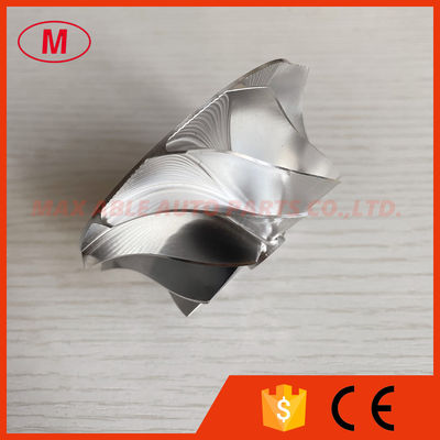 T04B 54.06/71.40mm 11+0 blades high performance turbo milling/aluminum 2618/billet compressor wheel