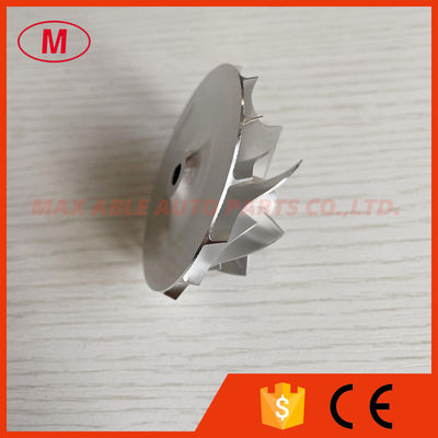 T2 445436-0011 42.56/60.13mm 7+7blades turbo milling/aluminum 2618/billet compressor wheel for 454154-0001 Coupe