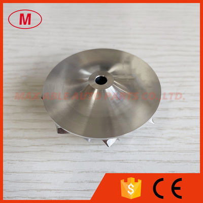 GT15-25 282334, 170324 37.17/52.00mm 8+0 blades high performance turbo milling/aluminum 2618/billet compressor wheel