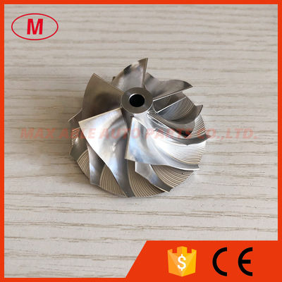 TF035HL12b 40.00/51.00mm 6+6blades high performance turbo milling/Aluminum 2618/billet compressor wheel for 1515A295