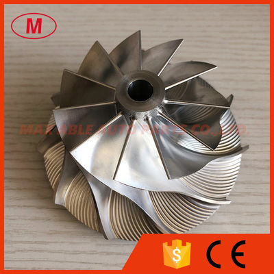 S400 171692 71.06/101.45mm 11+0 blades Turbo milling/aluminum 2618/billet compressor wheel for S372 : 171701(S400SX4-71)