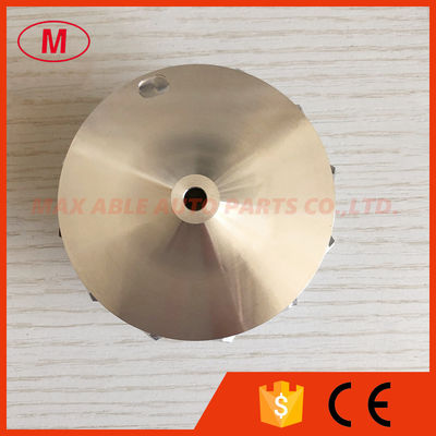 GTX3071 6+6 blades 54.06/73.40mm bore 6.00mm high Performance turbo milling/aluminum 2618/billet compressor wheel