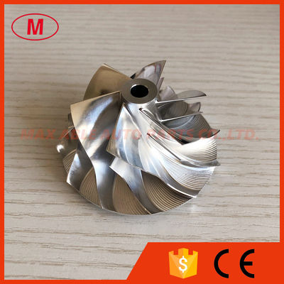 GT28 47.00/61.98mm 6+6 blades high performance Turbo milling/aluminum 2618/billet compressor wheel