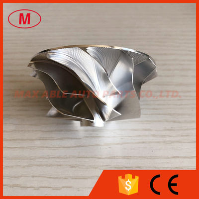 GT28 47.00/61.98mm 6+6 blades high performance Turbo milling/aluminum 2618/billet compressor wheel