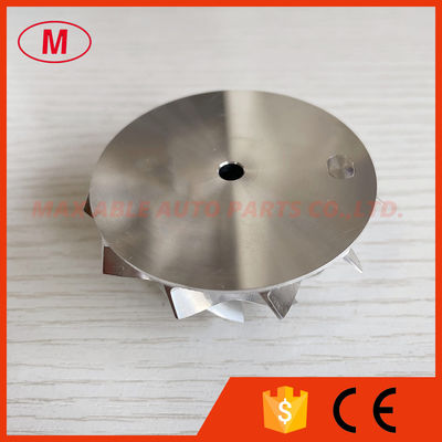 TD04HL 43.43/56.00mm 11+0 blades high performance Turbo milling/aluminum 2618/billet compressor wheel