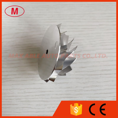 TD04HL 43.43/56.00mm 11+0 blades high performance Turbo milling/aluminum 2618/billet compressor wheel