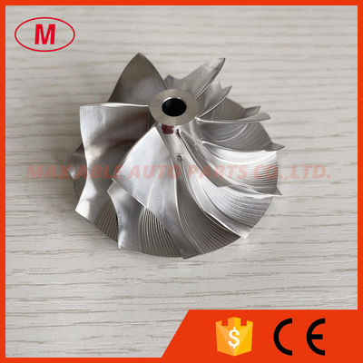GT28 47.67/60.13mm 6+6 blades LEP stype,high performance turbo milling/alumimun 2618/billet compressor wheel