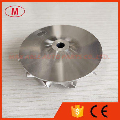 GT28 47.67/60.13mm 6+6 blades LEP stype,high performance turbo milling/alumimun 2618/billet compressor wheel