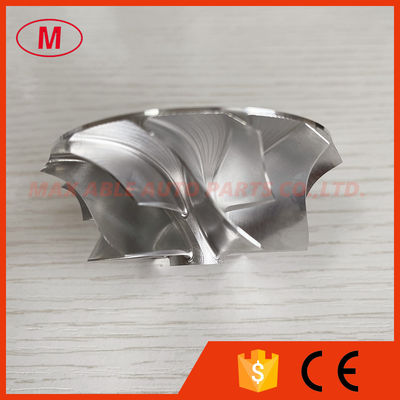 GT28 47.67/60.13mm 6+6 blades LEP stype,high performance turbo milling/alumimun 2618/billet compressor wheel