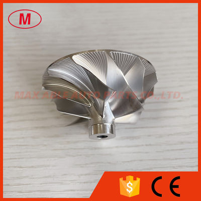 GTA15-25 41.55/56.03mm 6+6 blades 737689-0002 turbo milling/aluminum 2618/billet compressor wheel for 769708
