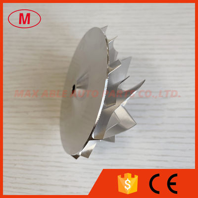 GT3582 61.33/82.00mm 7+7 blades high performance Turbocharger aluminum 2618/milling/billet compressor wheel for racing