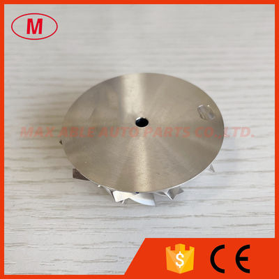 KP39 39.50/52.00mm 11+0 blades high performance milling/aluminum 2618/billet compressor wheel for 5439-970-0045 upgrade