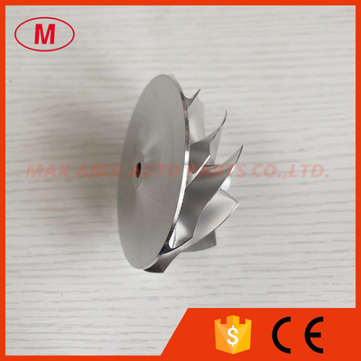 G30-770 57.52/71.40mm 9+0 blades point milling milling/aluminum 2618/billet compressor wheel superback:2.36mm