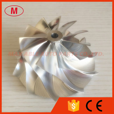 GTX3582 9833-2 62.45/82.36mm 11+0 blades high performance racing turbo billet compressor wheel