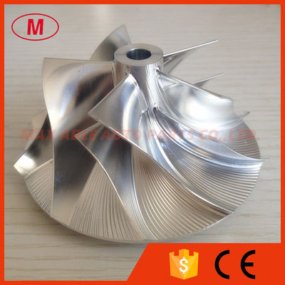 HY35 55.96/78mm 5+5 blades high performance Turbo aluminum 2618/billet compressor wheel for 2003-2004 ram