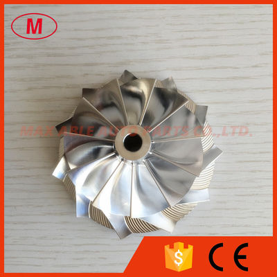 TD05H-20G 52.56/73.04mm 11+0 blades high performance turbocharger billet compressor wheel