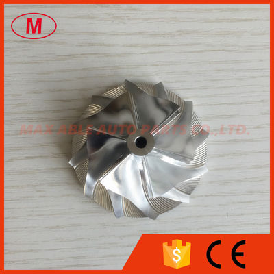 TD03 39.60/56.00mm 6+6 blades Turbo milling/aluminum 2618/billet compressor wheel