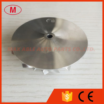 TD03 39.60/56.00mm 6+6 blades Turbo milling/aluminum 2618/billet compressor wheel