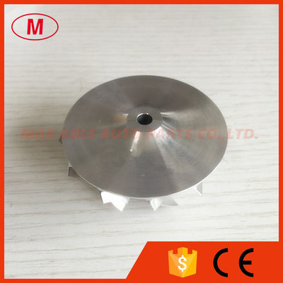 GTA15-25 41.55/56.03mm 6+6 blades 737689-0002 performance  milling/billet compressor wheel