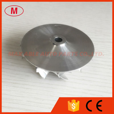 TA31 42.55/60.25mm 6+6 blades 409096-0014 high performance milling/billet compressor wheel