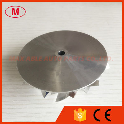TD04HL 49.10/65.00mm 6+6 blades reverse high performance Turbo Billet compressor wheel