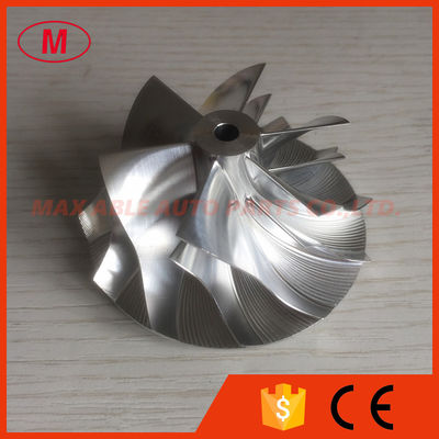 RHF5 52.56/68.00mm 6+6 blades high performance aluminum 2618/milling/billet compressor whe