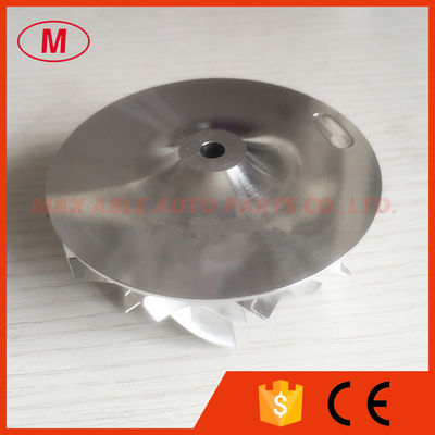 RHF5 52.56/68.00mm 6+6 blades high performance aluminum 2618/milling/billet compressor whe