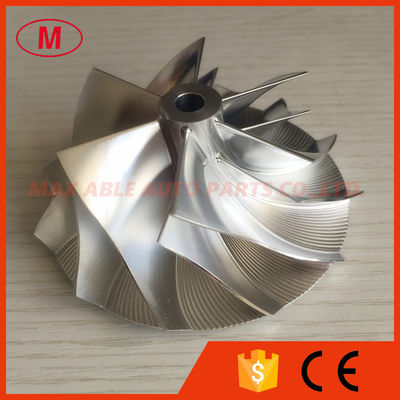 TD05H 20G upgrade/25G 60.50/78.00mm 6+6 blades performance tapered tip angle:30 degree Turbo Billet compressor wheel