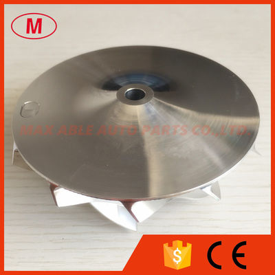 TD05H 20G upgrade/25G 60.50/78.00mm 6+6 blades performance tapered tip angle:30 degree Turbo Billet compressor wheel