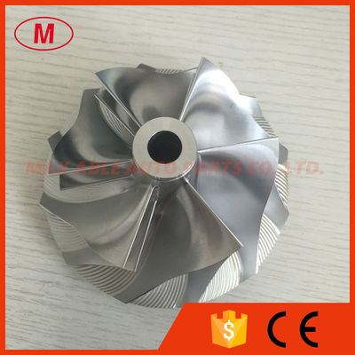 KTR110 reverse 6505-61-1030 79.97/106.00mm 6+6 blades Turbo milling/billet compressor wheel