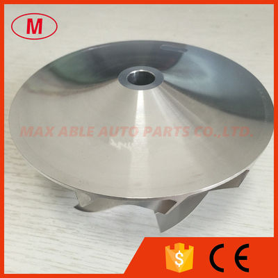 KTR110 reverse 6505-61-1030 79.97/106.00mm 6+6 blades Turbo milling/billet compressor wheel