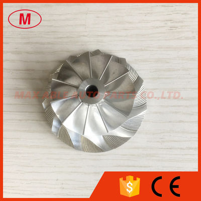 CT10V 17291-0L020 36.02/50.96mm 11+0 blades turbo aluminum 2618/billet compressor wheel for TOYOTA 7201-0L020/30080