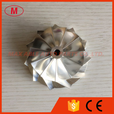 GTX3576 58.00/76.13mm 11+0 blades performance turbo Milling/billet compressor wheel
