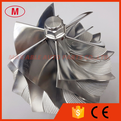 GTB4708 704746-0002 78.65/108.00mm 6+6blades high performance turbo milling/aluminum 2618/billet compressor wheel