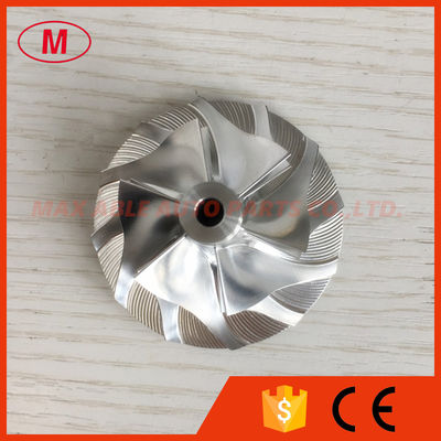 GT15-25 436563-0003 37.68/56.03mm 6+6 Blades turbo milling/aluminum 2618/billet compressor wheel for 711736