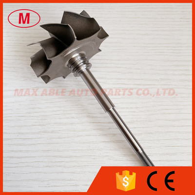 TD06H 58.8x67.2mm 9 blades  journal bearing turbo turbine wheel shaft
