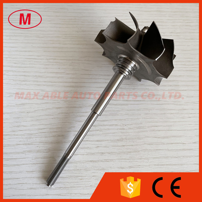 TD06H 58.8x67.2mm 9 blades  journal bearing turbo turbine wheel shaft