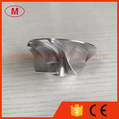 TD04HL 16T 49189-00016 43.43/56.02mm 4+4 blades High performance point milling  aluminum 2618/billet compressor wheel
