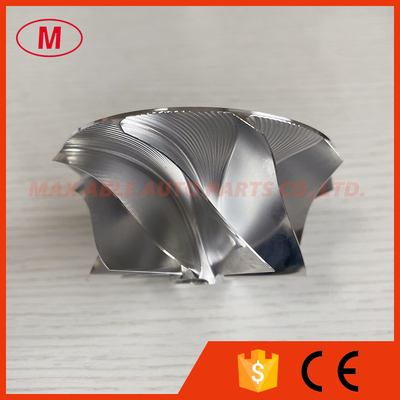 TD05H 54.06/71.40mm 9+0 blades high performance aluminum 2618/milling/billet compressor wheel