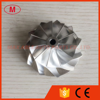 GT2867 49.70/67.40mm 11+0 Blades turbo aluminum 2618/milling/billet compressor wheel for Racing 27.5mm