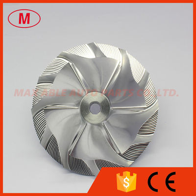 TD08H 66.70/94.04mm 6+6 blades turbo milling/Aluminum 2618/billet compressor wheel for Upgrade 49188-03020