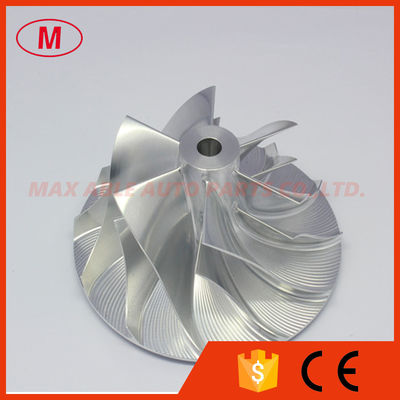 TD08H 66.70/94.04mm 6+6 blades turbo milling/Aluminum 2618/billet compressor wheel for Upgrade 49188-03020