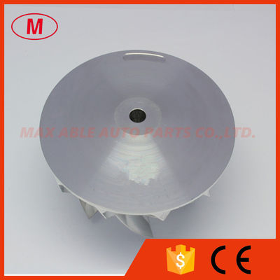 TD08H 66.70/94.04mm 6+6 blades turbo milling/Aluminum 2618/billet compressor wheel for Upgrade 49188-03020