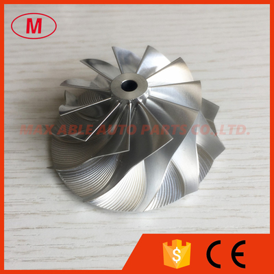 K04 reverse 41.94/56.08mm 5306-123-2203 1302-003-411 11+0 blades performance turbo milling/billet compressor wheel
