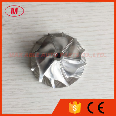RHF4H 43.50/60.00mm 6+6 blades high performance turbo turbocharger aluminum 2618/milling/billet compressor wheel