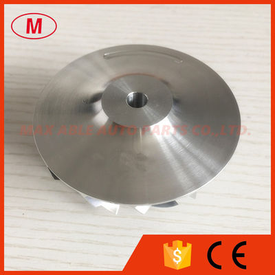 K26 5326-123-2209 54.64/71.00mm 7+7 blades Turbo milling/aluminum 2618/billet compressor wheel for 5326-970-7700