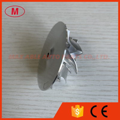 TD04 REVERSE 7+7 blades  47.57/68.58mm thin blade turbo milling/aluminum 2618/Billet compressor wheel