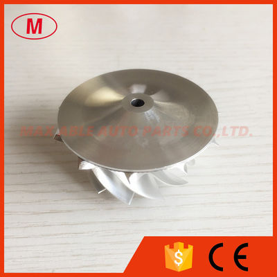 KP39 40.00/50.07mm 11+0 blades high performance turbo milling/aluminum 2618/Billet compressor wheel
