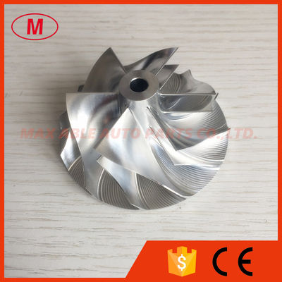 T04B 409179-0024 54.14/69.96mm 6+6 blades turbo milling/aluminum 2618/billet compressor wheel for 409640-0001
