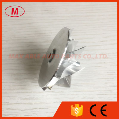 K04 39.86/50.96mm 5304-123-2024/5304-123-2021 6+6 blades turbo milling/aluminum 2618/billet compressor wheel